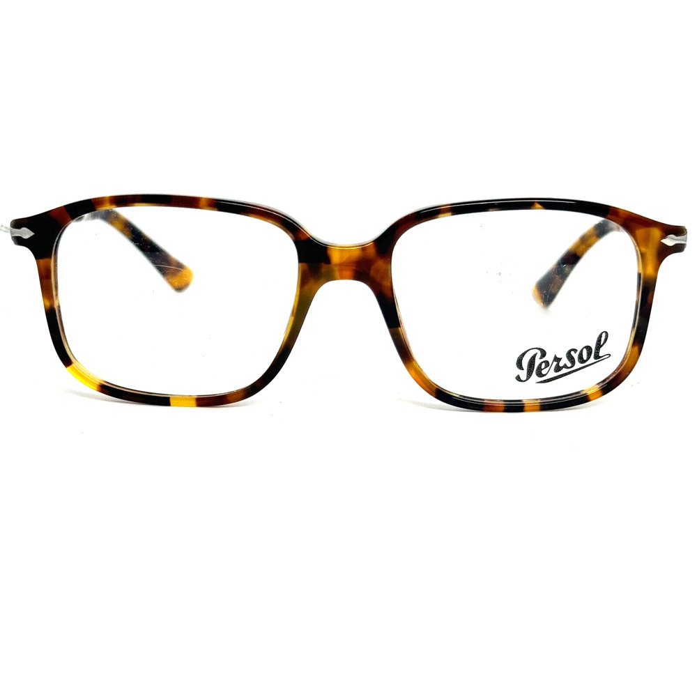 PERSOL PO3246V 1052 Madreterra Demo Lens Rectangle 51-17-140 Men's‎ H20101